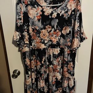 Brand new beeson river boutique tiered tunic/dress size 3x